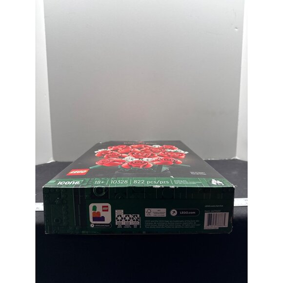 LEGO Icons Botanical Collection Bouquet Of Roses 10328 Building Set 18+ 822 Pcs - Picture 10 of 11